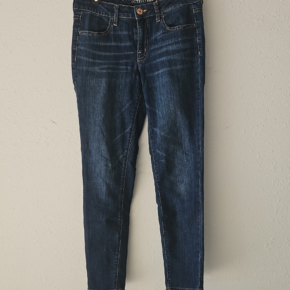 American Eagle Outfitters Dark Wash Skinny Jeans
